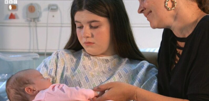 Lily, 13, confirms name of new baby in EastEnders – and causes major confusion