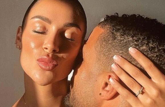 Love Island’s Cally Jane Beech engaged to SAS star and shows off first look at giant ring