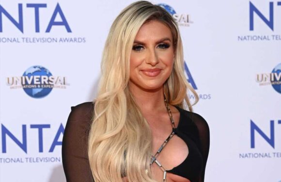 Love Island’s Chloe Burrows goes braless in cut-out black dress at NTAs | The Sun