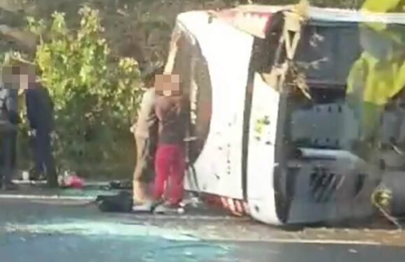 M53 crash today LIVE: Two hospitals declare major incident