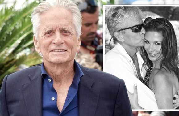 Michael Douglas unrecognisable in wife Catherine Zeta-Jones’ birthday tribute