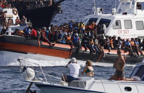 Migrants doubled the Lampedusa population in one day. Now Italy is striking back