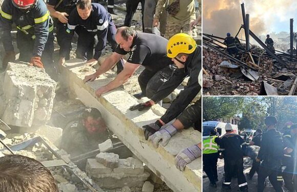 Missile attack on Zelensky's home town kills one and injures 44 others