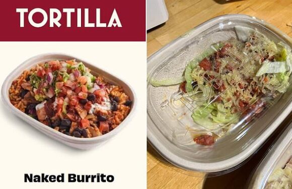 Mum, 31, fuming after being given a 'quarter full' takeaway