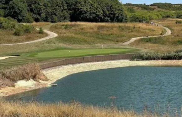 Mystery as body found in lake at top golf course near Brands Hatch motor racing circuit | The Sun