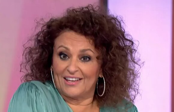 Nadia Sawalha red-faced after almost flashing fans in cringe wardrobe blunder