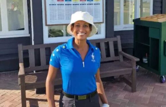 Naga Munchetty dazzles BBC Breakfast fans in unzipped golf outfit as they gush 'you're utterly divine!' | The Sun