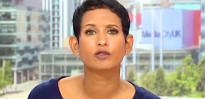 Naga Munchetty replaced for second day in a row in BBC Breakfast shake-up