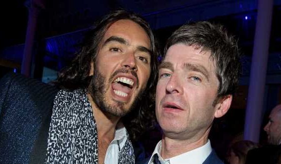 Noel Gallagher under fire for 'creepy' Russell Brand music video