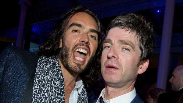 Noel Gallagher under fire for 'creepy' Russell Brand music video