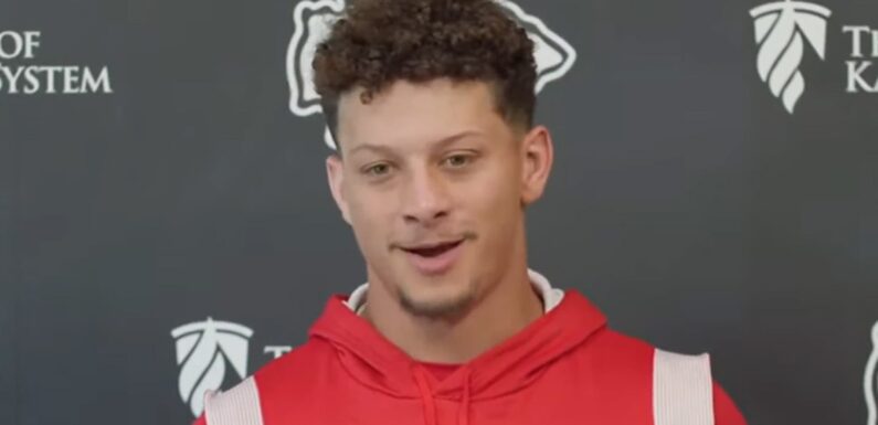 Patrick Mahomes Says He Met Taylor Swift At Travis Kelce's Party