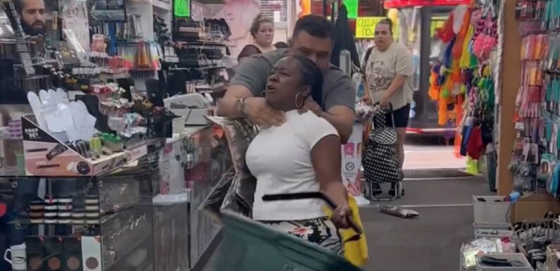 Peckham shopkeeper insists he did not choke woman in scuffle