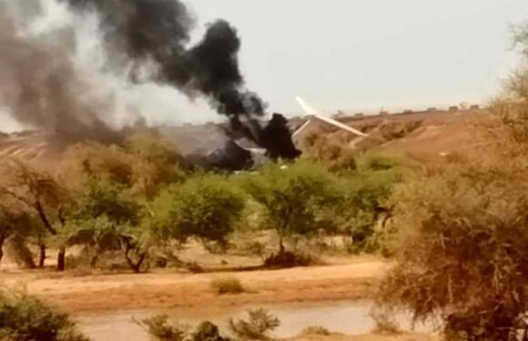 Plane 'linked to Wagner Group' crashes in Africa one month after warlord Yevgeny Prigozhin was killed in exploding jet | The Sun