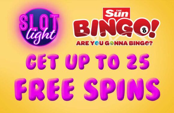 Play Sun Bingo's featured game for the chance to get up to 25 FREE SPINS | The Sun