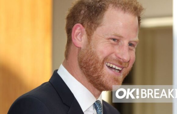 Prince Harry has ‘less than 48 hours’ in UK as he arrives at awards without Meghan Markle