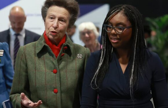 Princess Anne looks sophisticated at Investment Summit in Belfast