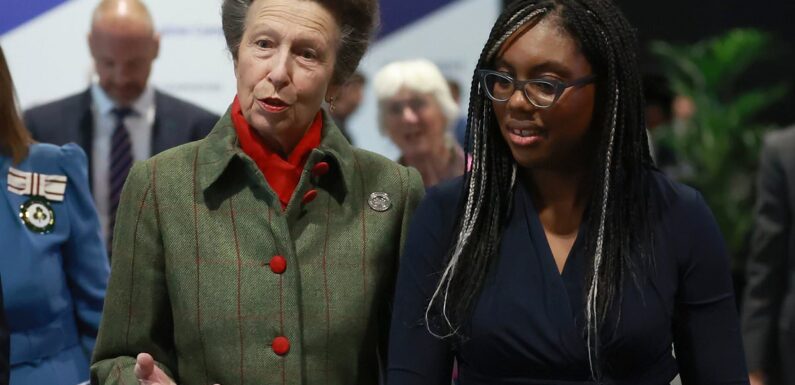 Princess Anne looks sophisticated at Investment Summit in Belfast