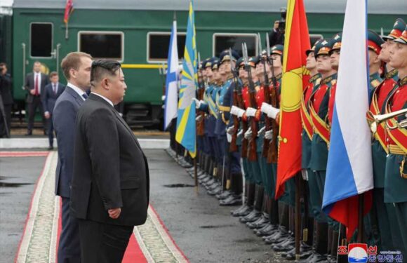 Putin’s illegal gift to Kim Jong-un as despot leaves Russia after bizarre tour taking in weapons, wine & a walrus show | The Sun