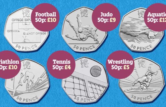 Rarest and most valuable Olympic 50p coins worth up to £123 revealed | The Sun
