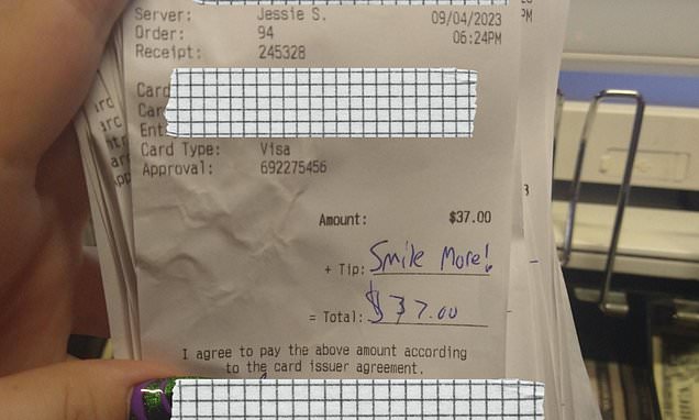 Restaurant worker hits out at guest after they told them to smile more