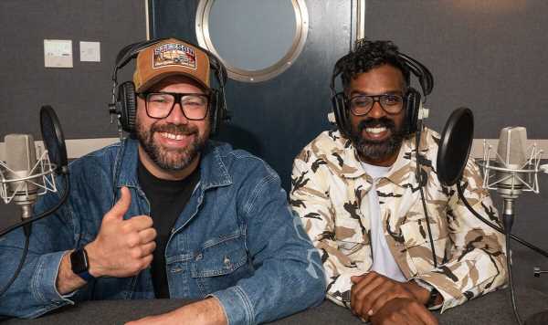 Romesh Ranganathan admits he can only watch himself back ‘on mute’