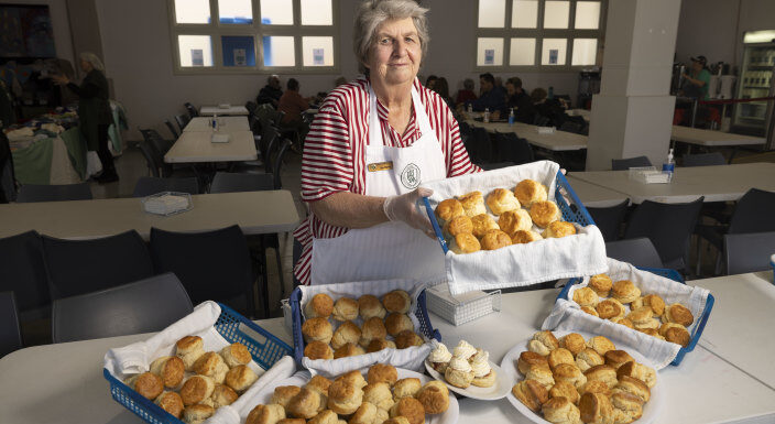 Royal Show’s relentless scone makers rise to a record challenge