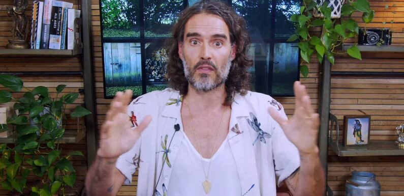 Russell Brand fans told he's running late for gig in Wembley