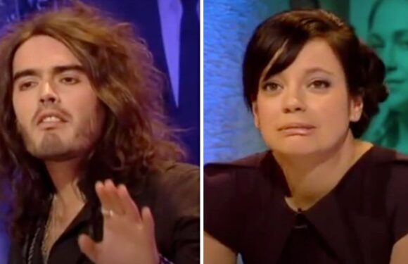 Russell Brand had to be moved from ’uncomfortable’ Lily Allen by Jonathan Ross