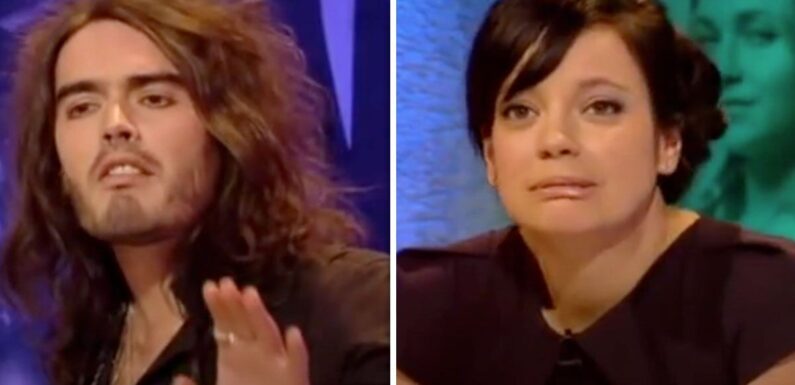 Russell Brand had to be moved from ’uncomfortable’ Lily Allen by Jonathan Ross