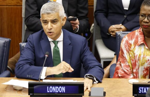 Sadiq Khan tries to sell ULEZ to world after flying 3,600 MILEto USA