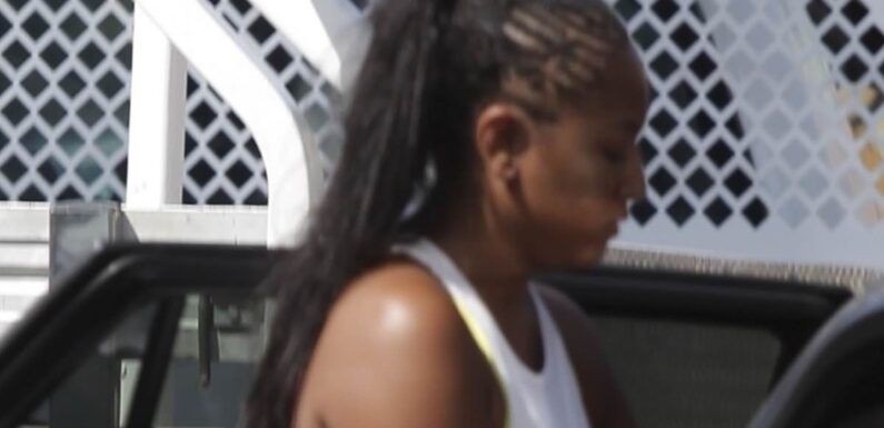 Sasha Obama heads to work out after being spotted smoking
