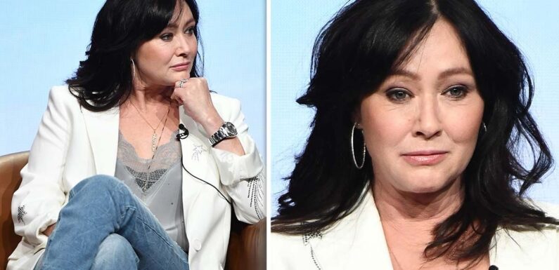Shannen Doherty breaks down in tears as she shares emotional cancer update