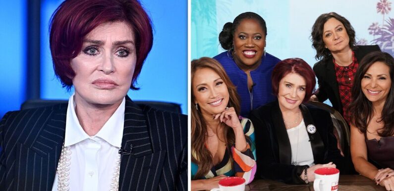 Sharon Osbourne admits ‘angers gone’ over Talk exit but hits out at CBS staff