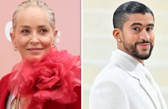 Sharon Stone’s cheeky reaction to Bad Bunny’s naked shower selfie