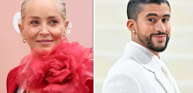Sharon Stone’s cheeky reaction to Bad Bunny’s naked shower selfie