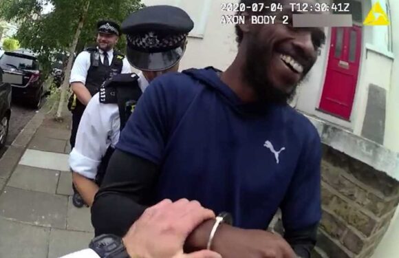 Shocking police bodycam shows stop-and-search arrests of Team GB athlete Bianca Williams & partner in front of baby son | The Sun