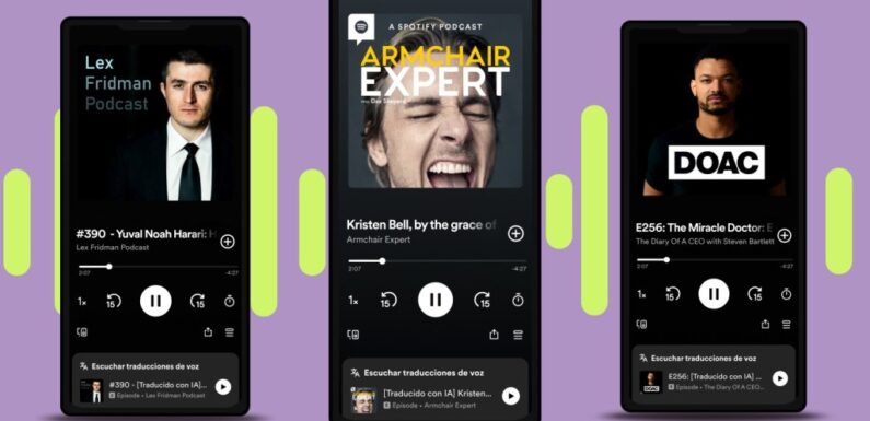 Spotify Is Testing AI-Powered Podcast Language Translation — Which Mimics the Podcasters Own Voice