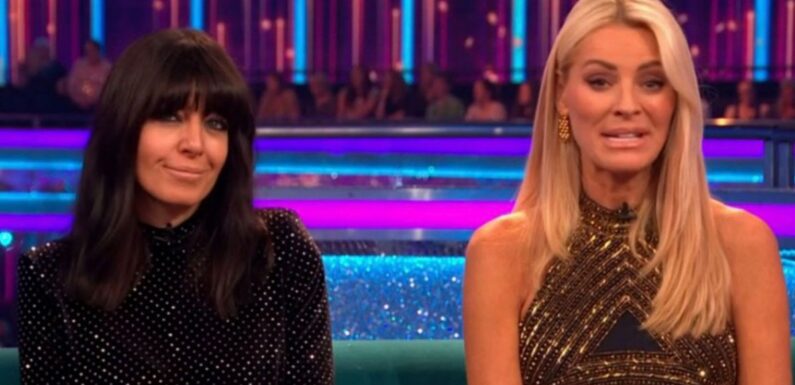 Strictly fans teary as Tess and Claudia make emotional announcement during show