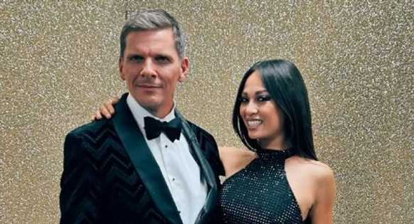 Strictlys Katya Jones says not in dance world as Nigel Harman makes faux pas