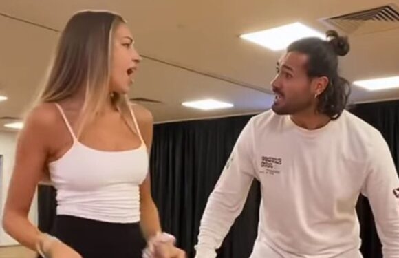 Strictly’s Zara McDermott shares gory injury and blames partner for the pain