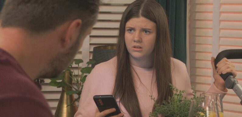 Struggling Lily loses temper with baby Charli in EastEnders
