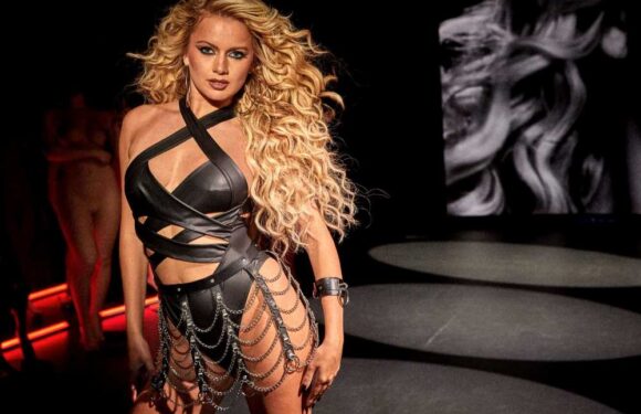 Tasha Ghouri wows in sexy bondage gear and Wonder Woman outfit as she models Ann Summers' Halloween range | The Sun