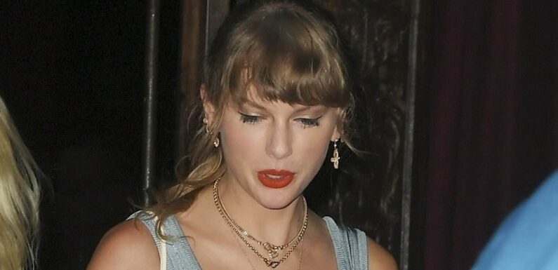 Taylor Swift heads to dinner with MANY A-list pals in New York