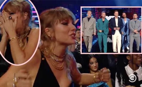 Taylor Swift's Reaction To *NSYNC At The VMAs Is Tearin' Up Our Heart!!!