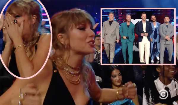 Taylor Swift's Reaction To *NSYNC At The VMAs Is Tearin' Up Our Heart!!!