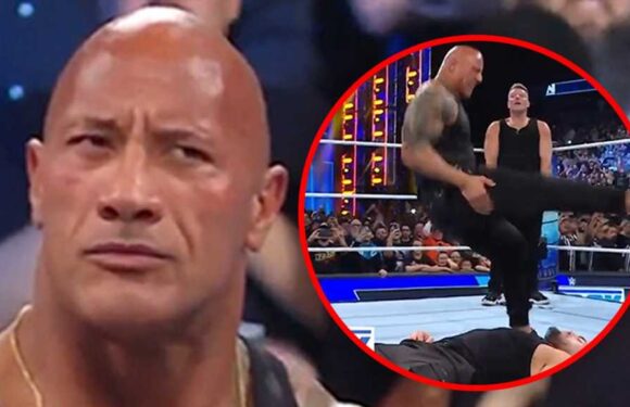 The Rock Makes Epic Return To WWE, Destroys Austin Theory