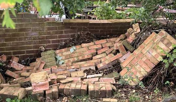Trail of devastation after freak 'mini-tornado' hit West Sussex