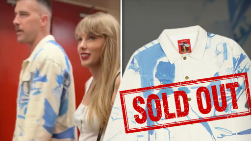 Travis Kelce's '1989' Denim Jacket From Taylor Swift Spotting Sells Out