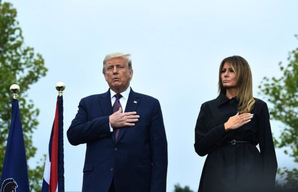 Trump remembers those lost on 9/11 while Melania makes rare statement