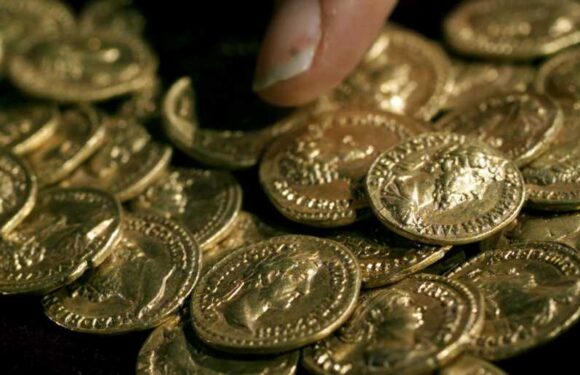 Two men arrested after a large treasure hoard is found in Herefordshire | The Sun